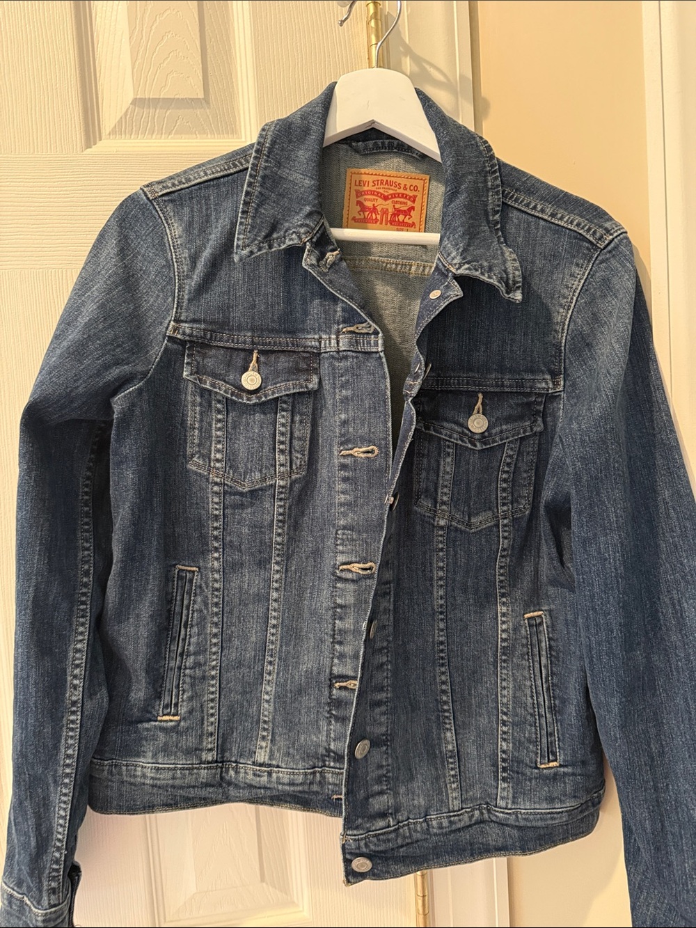 Levi's Medium Blue Denim Trucker Jacket